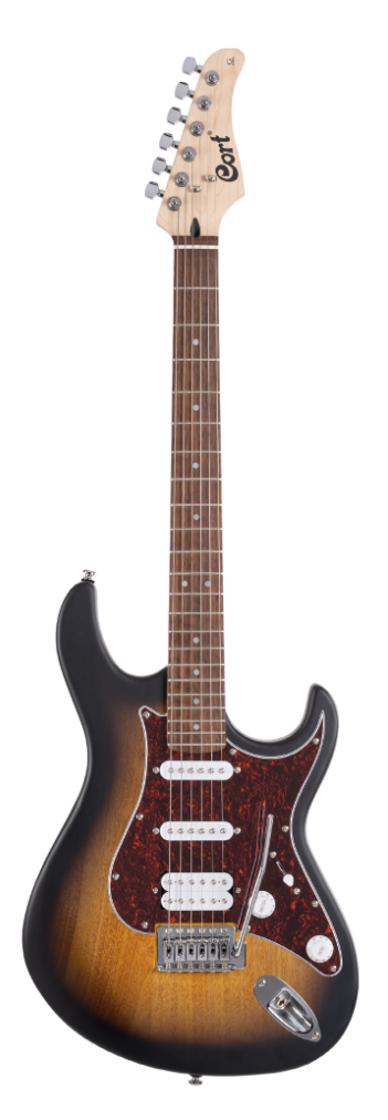 Guitare électrique de la série Cort G (Open Pore Sunburst)