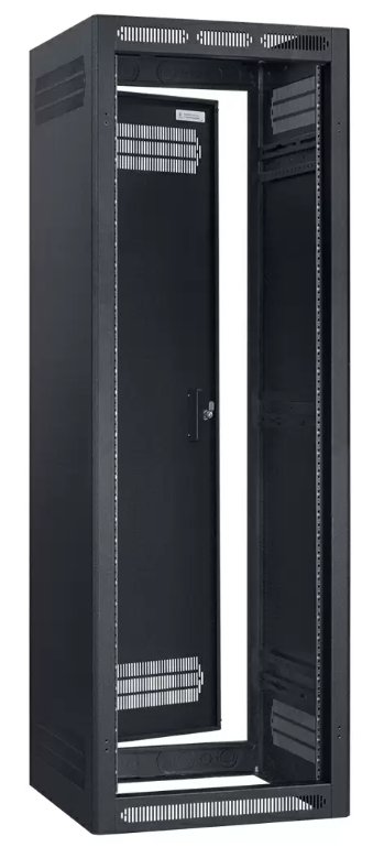 Lowell LER-3532 Enclosed AV Rack with Rear Door - 35U x 32"D