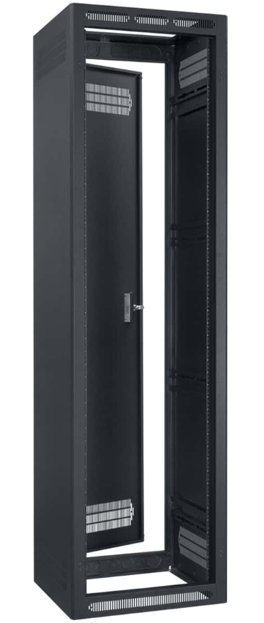 Lowell LER-4432 Enclosed AV Rack with Rear Door - 44U x 32"D