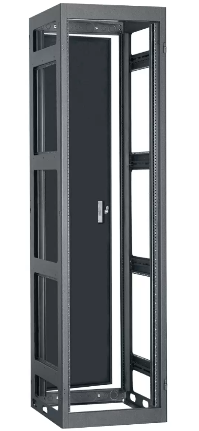 Lowell LGNR-4432-LRD Gangable AV Rack Without Rear Door - 44U x 32"D