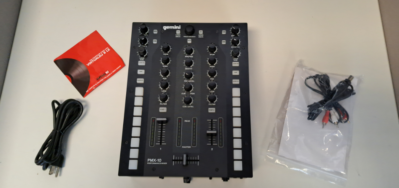Gemini PMX10 2-Channel Mixer / DJ Controller (USED)