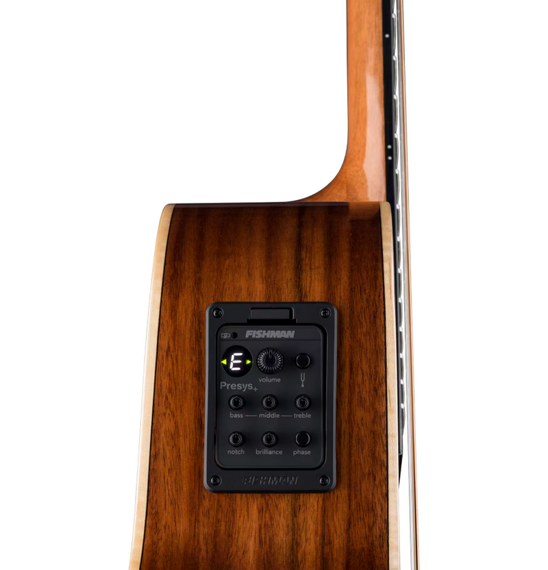 Luna VISTA EAGLE Tropical Wood Acoustic/Electric Guitar (Gloss Natural)