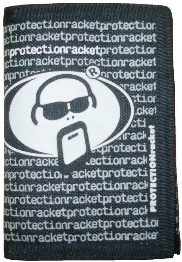 Protection Racket 9263-30 Wallet (Black And White Logo)