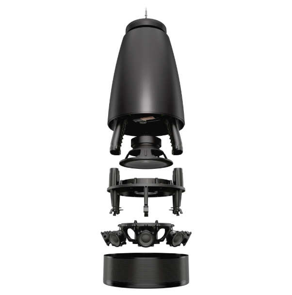 Bose DML88P 70/100V All-In-One Pendant Loudspeaker (Black)
