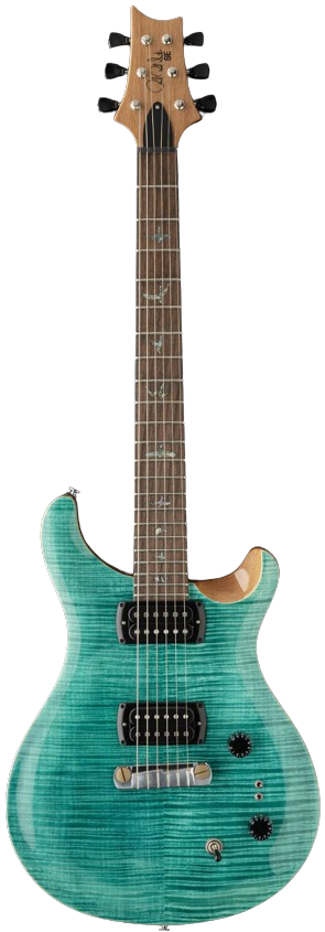 Guitare électrique PRS PGTU (Turquoise)