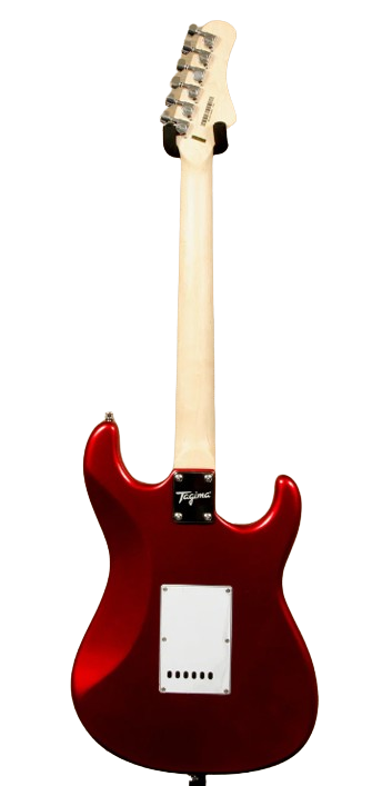 Tagima TG 500-LH-CA DF/WH Left-Handed Electric Guitar (Candy Red)