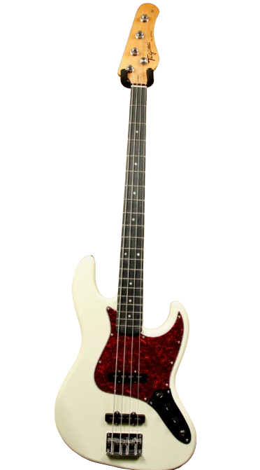 Tagima TW 73-OWH-DF/TT Electric Bass Guitar (Olympic White)