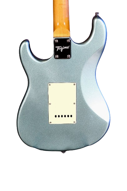 Tagima TG 530-LPB-LF/AWH Electric Guitar (Lake Placid Blue)