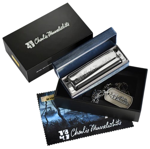 Seydel SH16640/G 1847 Charlie Musselwhite Lightning Harmonica