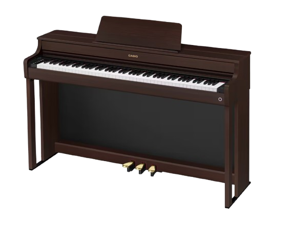 Casio AP-300BN Digital Piano with Cabinet and Bench (Brown) - 88 Keys