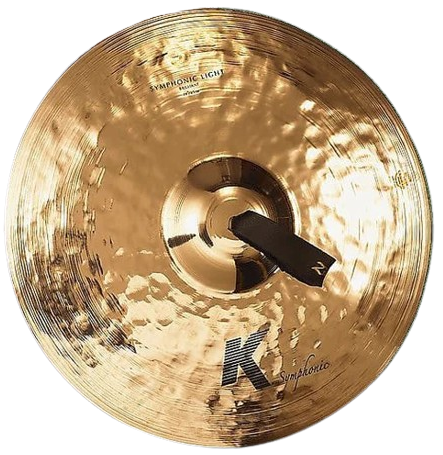 Zildjian K2019 K Symphonic Single Light Brilliant Hand Crash Cymbal - 20"