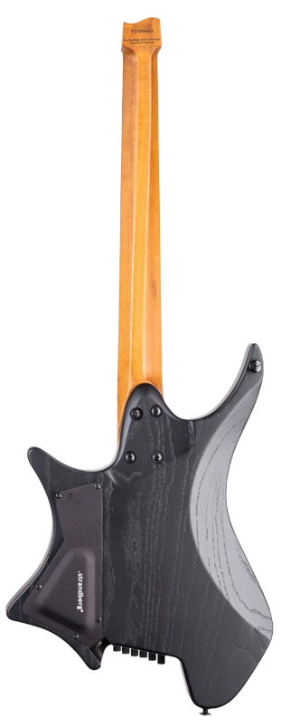 Strandberg BD6HCT-25O2-G1-BD Boden Original N2.6 Headless Electric Guitar (Black Denim Burst Satin)