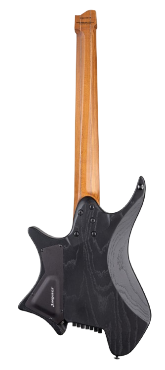 Strandberg BD7HCT-25O2-G1-BD Boden Original N2.7 7 String Headless Electric Guitar (Black Denim Burst Satin)
