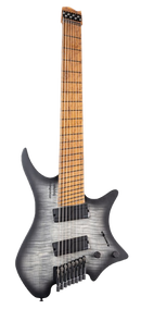 Strandberg BD8HCT-25O2-G1-BD Boden Original N2.8 8 String Headless Electric Guitar (Black Denim Burst Satin)
