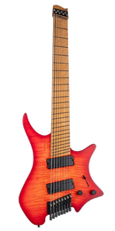 Strandberg BD8HCT-25O2-G1-SC Boden Original N2.8 8 String Headless Electric Guitar (Sunset Coral Burst Satin)