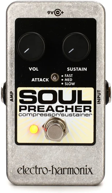 Electro-Harmonix SOUL PREACHER Compresseur/Pédale de sustain