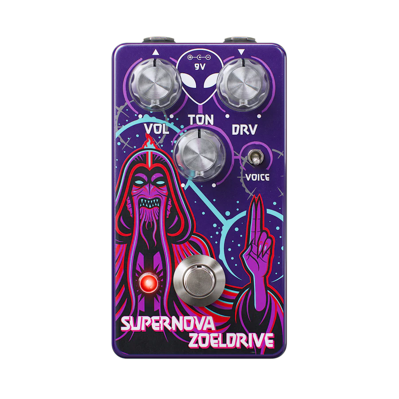 Interstellar Audio Machines SUPERNOVA ZOELDRIVE Tweed Overdrive Boost Pedal