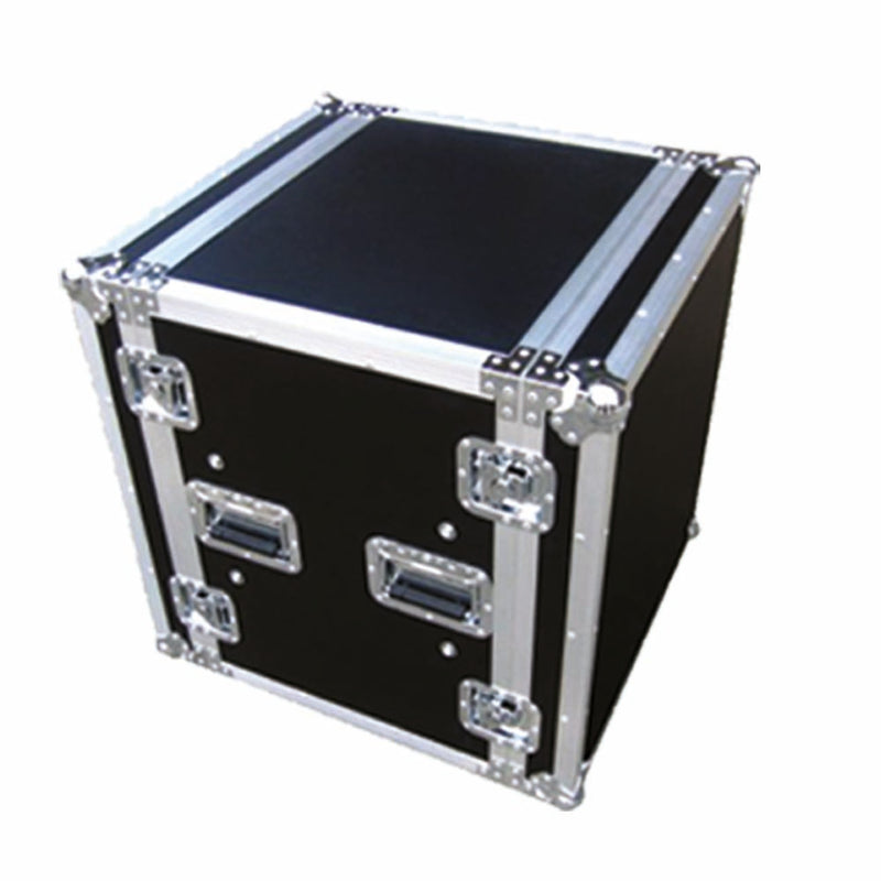 ProX T-10RSPW 10U Space Shockproof Amp Rack ATA Flight Case With Casters