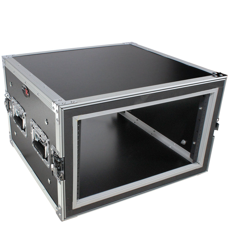 ProX T-6RSP 20" Shockproof Amp Rack ATA Shock Mount Flight Case With Recessed Handles 6U