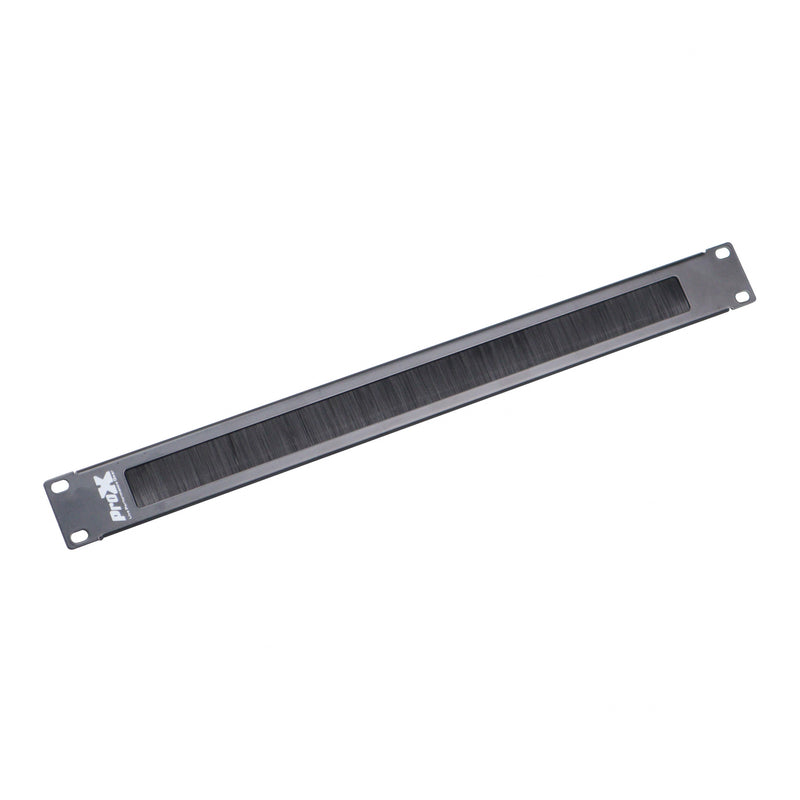 ProX T-P1BR 1U Rack Panel Brush Cable Management Slot Strips