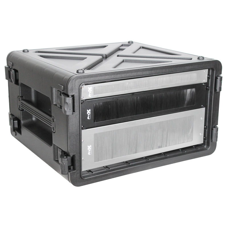 ProX T-P2BR 2U Rack Panel Brush Cable Management Slot Strips