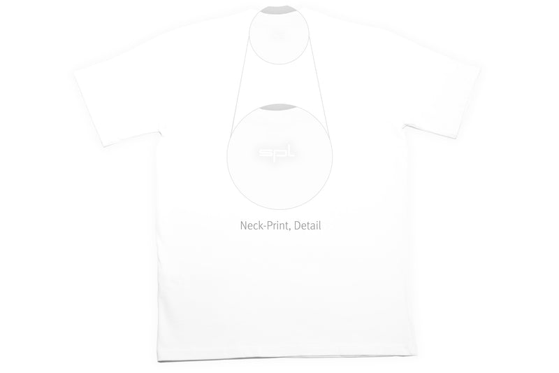 SPL WT25224XL T-Shirt (White with White Logo) - 4XL
