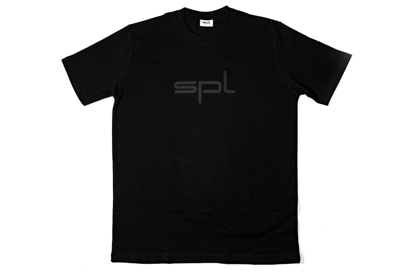SPL WT2213L T-Shirt (Black with Black Logo) - L