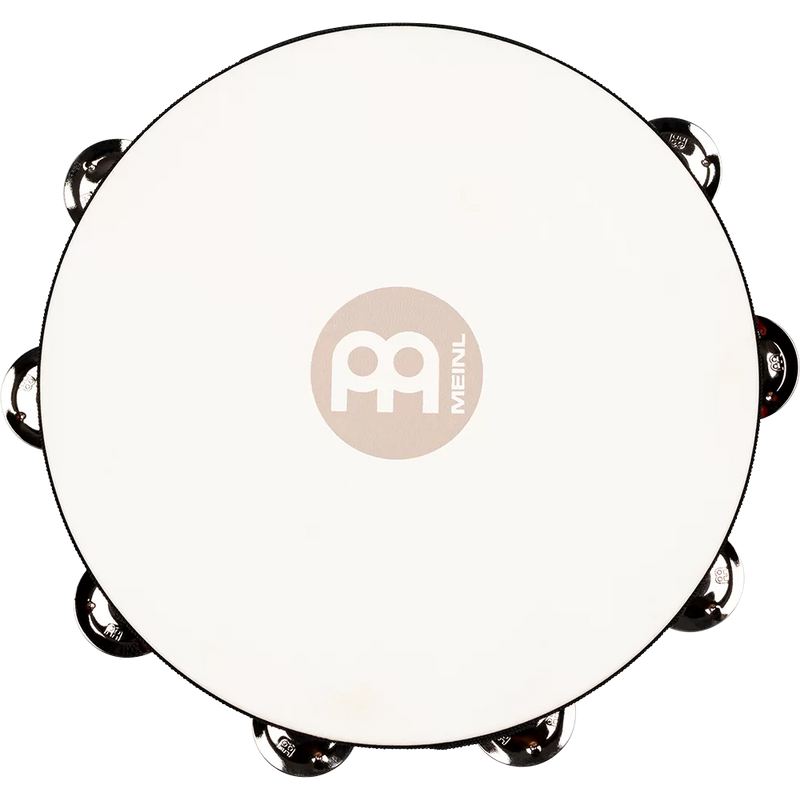 Meinl TAH2AB Tambourin traditionnel en bois de chèvre en acier (marron antique) – 25,4 cm