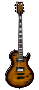 Dean Guitars TB SEL FM TBZ Thoroughbred Select Flame Top Electric Guitar (Trans Brazilia)