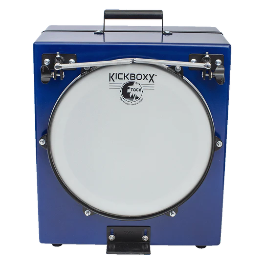 Toca TKSDS-PRO-BL Kickboxx Pro Suitcase Drum Set (Cobalt Blue)