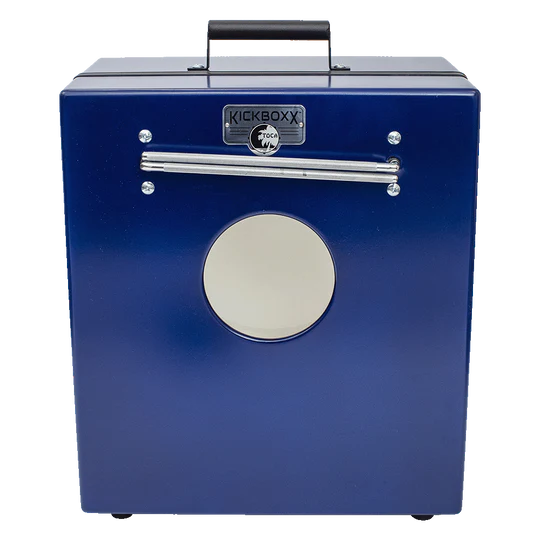 Toca TKSDS-PRO-BL Kickboxx Pro Suitcase Drum Set (Cobalt Blue)