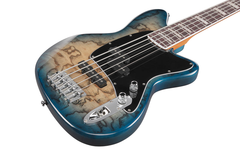 Ibanez TMB405TACBS Talman Bass Standard basse électrique 5 cordes (Cosmic Blue Starburst)