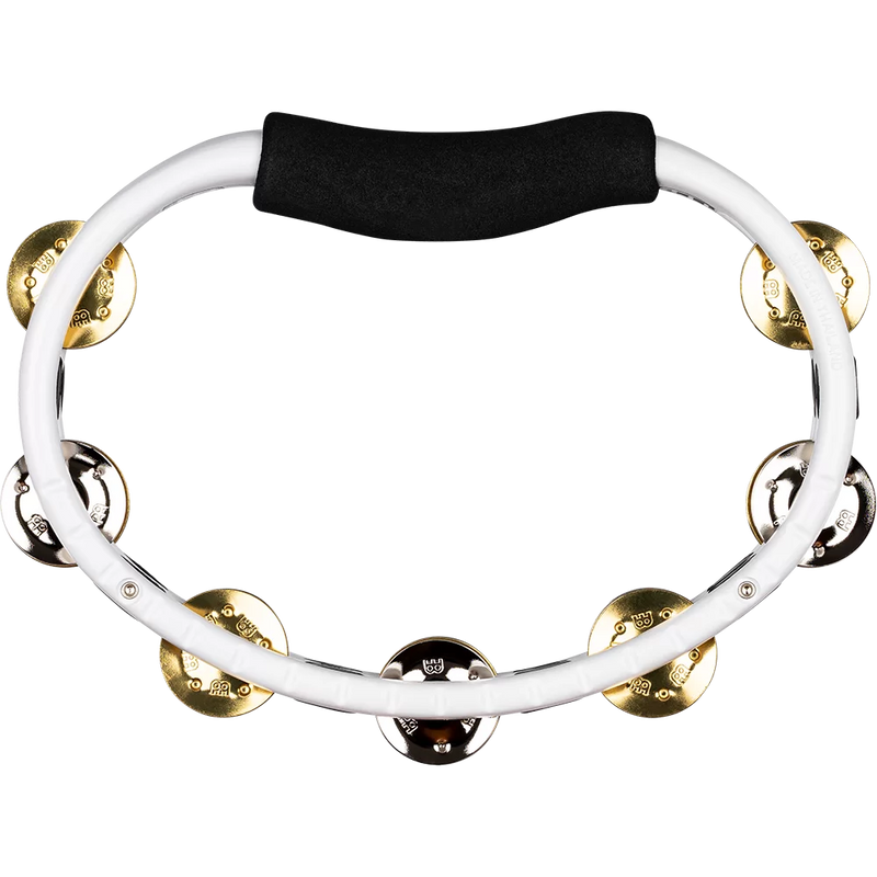Meinl TMT1M-WH Tambourin ABS à double alliage pour enregistrement/combo