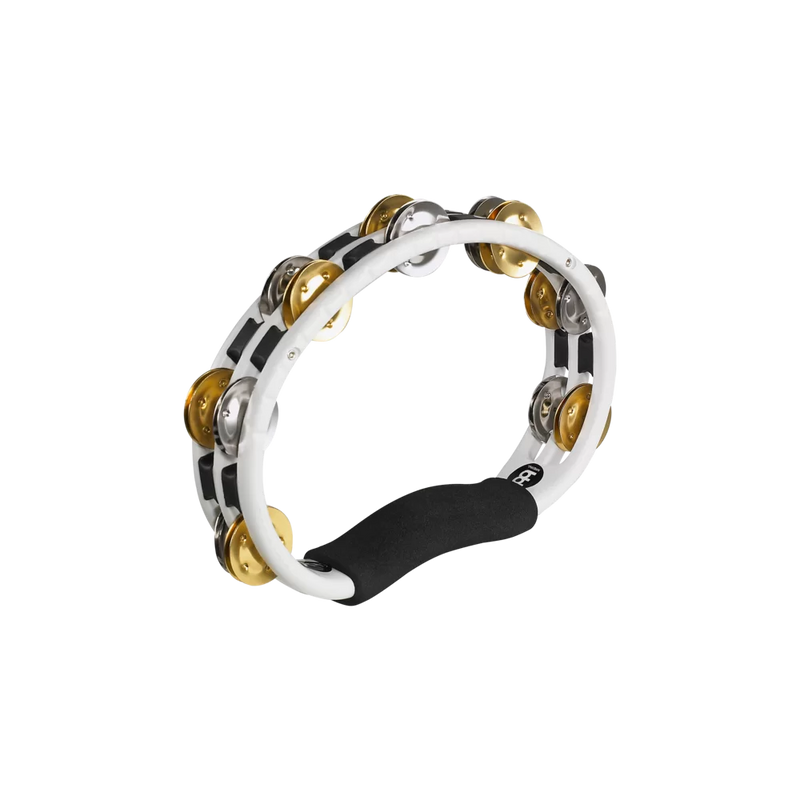Meinl TMT1M-WH Tambourin ABS à double alliage pour enregistrement/combo