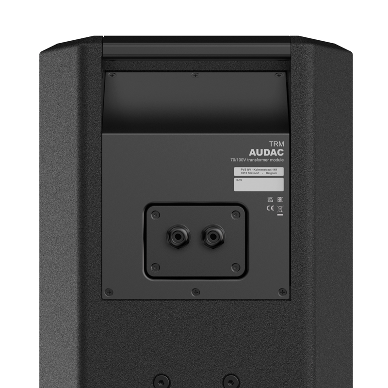 Audac TRM248/B 70/100V Transformer Module for VEXO112 & VEXO115 (Black)