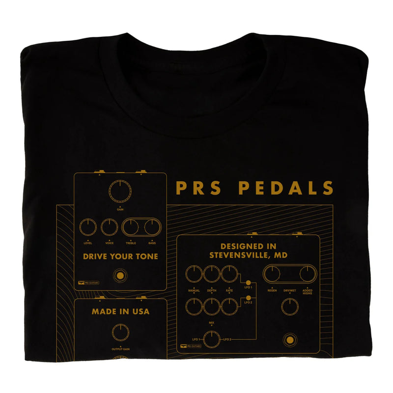 PRS Pedal Tee (Black) - Small