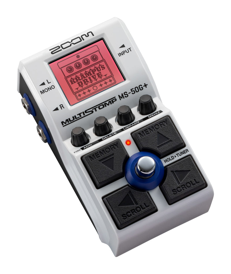 Zoom MS-50G+ MultiStomp Pedal For Guitar