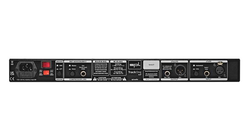Bande de console compacte SPL TRACK ONE MK3