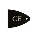 PRS CE FLOYD ROSE Core Etched Truss Rod Cover (Black Anodized Aluminum)