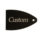 PRS CUSTOM Core Etched Truss Rod Cover (Black Anodized Aluminum)