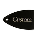 PRS CUSTOM LEFTY Core Etched Truss Rod Cover (Black Anodized Aluminum)