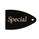 PRS SPECIAL Core Etched Truss Rod Cover (Black Anodized Aluminum)