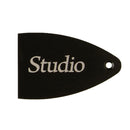 PRS STUDIO Core Etched Truss Rod Cover (Black Anodized Aluminum)