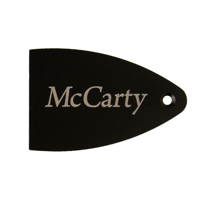 PRS MCCARTY Core Etched Truss Rod Cover (Black Anodized Aluminum)