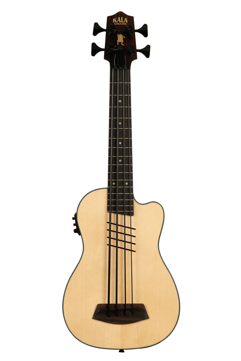 Kala UBASS-HH-SSMHG-FS Hutch Hutchinson Signature Solid Spruce Top U•BASS