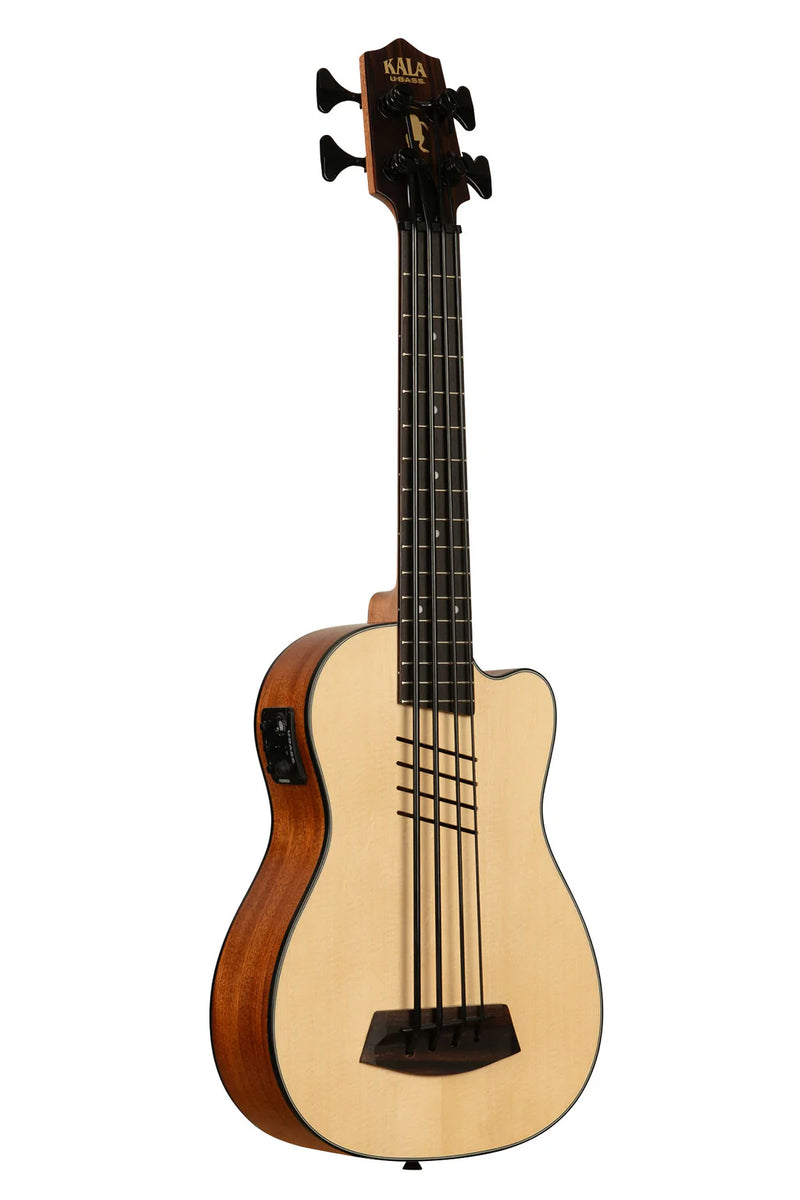 Kala UBASS-HH-SSMHG-FS Hutch Hutchinson Signature Solid Spruce Top U•BASS