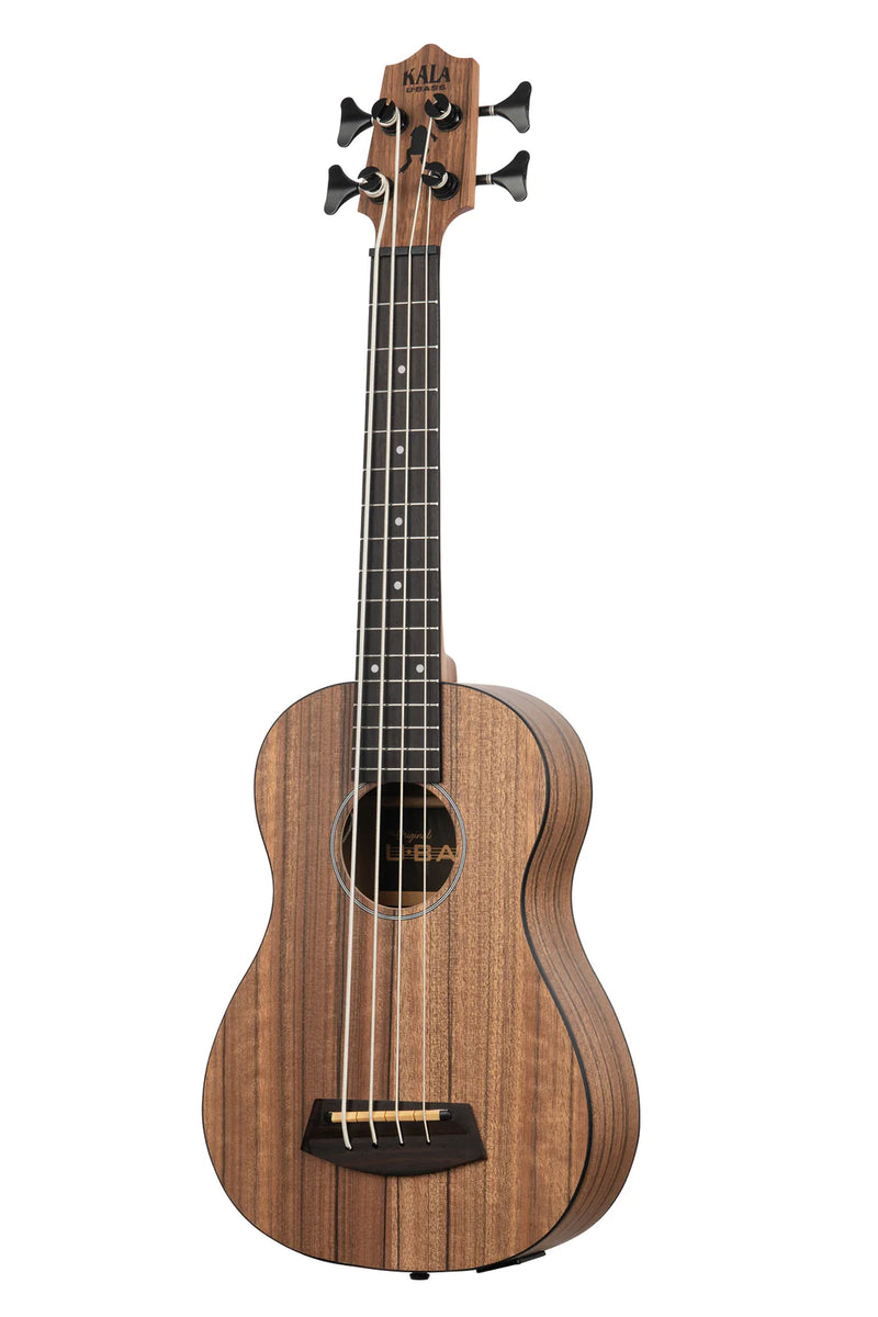 Kala UBASS-PW-FS Basse acoustique-électrique frettée en noyer du Pacifique