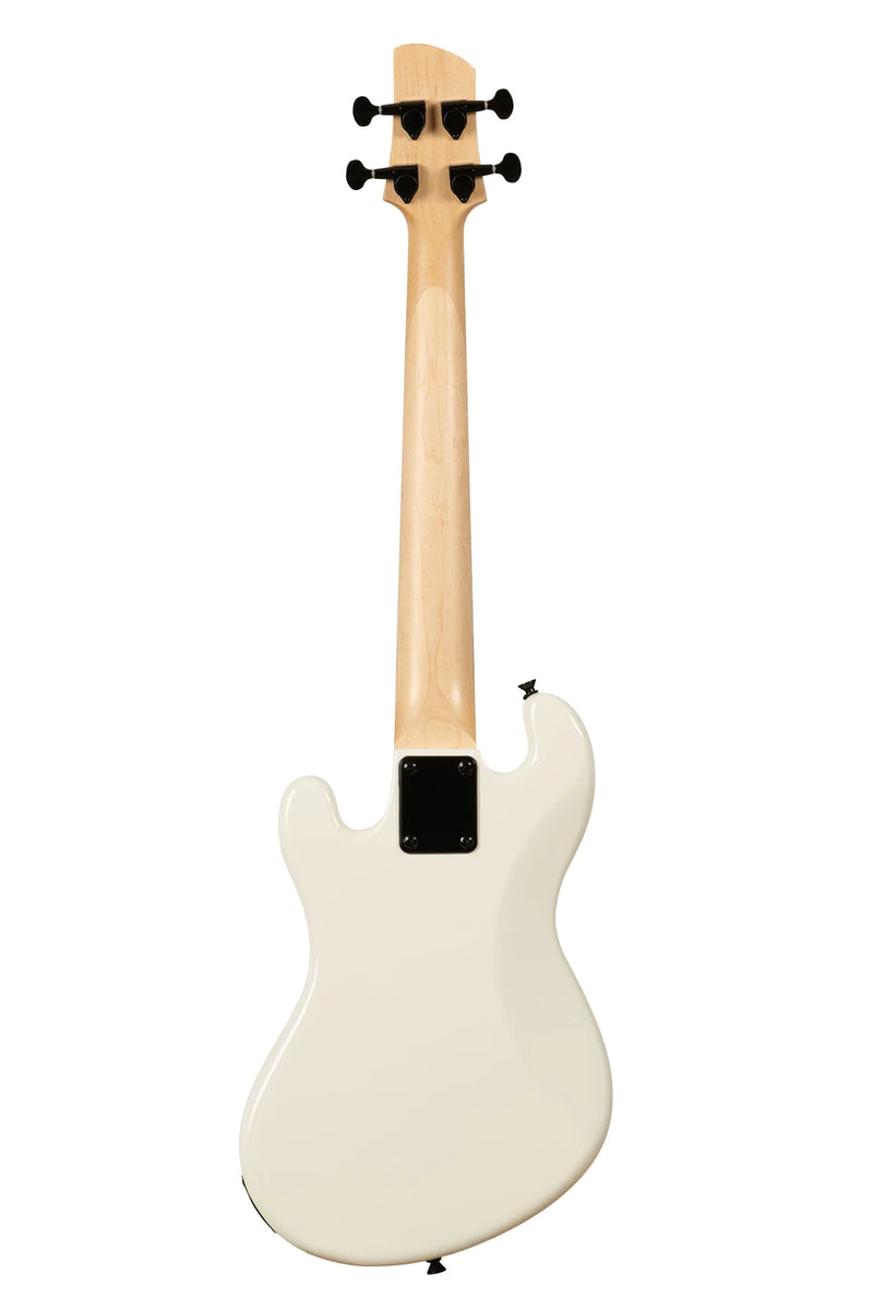 Kala UBASS-SB-CR-FS Basse ukulélé frettée à 4 cordes Solid Body (Sweet Cream)