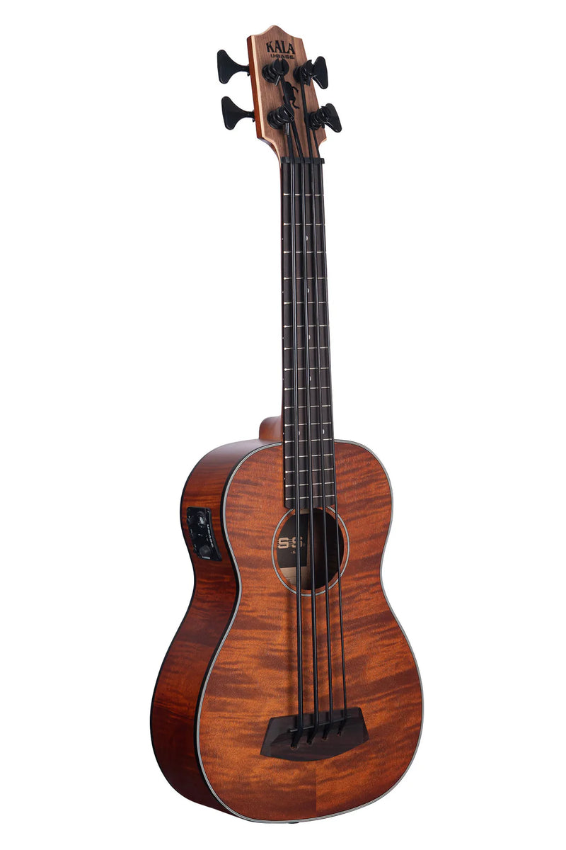 Kala UBASS-EM-FS Exotic Mahogany Acoustic-Electric U-Bass 