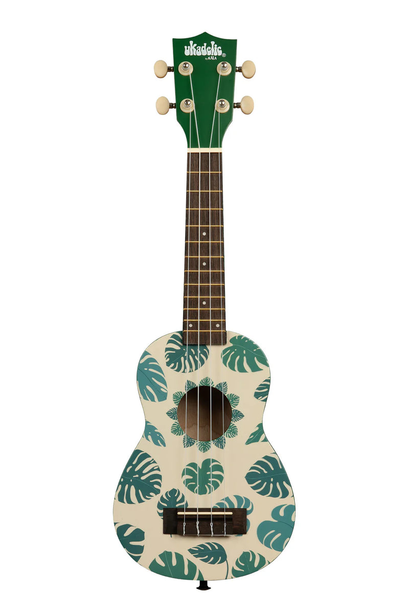 Kala UK-MONSTERA Ukadelic Soprano Ukulele (Monstera)
